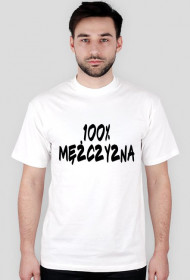 Koszulka 100% mężczyzna