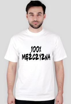 Koszulka 100% mężczyzna