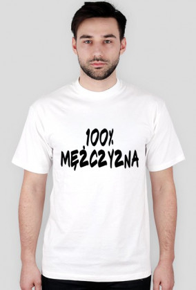 Koszulka 100% mężczyzna