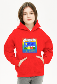 Bluza dziewczęca z kapturem- Mamo! Tato! Chcę w góry! - Góry, mountains