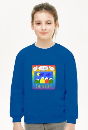 Bluza dziewczęca- Mamo! Tato! Chcę w góry! - Góry, mountains