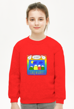 Bluza dziewczęca- Mamo! Tato! Chcę w góry! - Góry, mountains