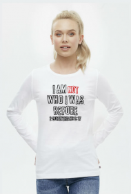 I AM NOT WHO I WAS BEFORE GOD JESUS CHRIST CHRISTIAN FAITH JEZUS CHRYSTUS BÓG WIARA