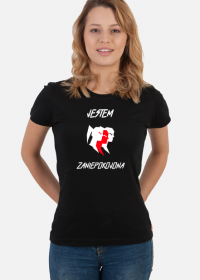 Jestem zaniepokojona koszulka damska strajk kobiet