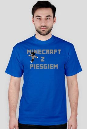 Koszulka Minecraft z Piesgiem
