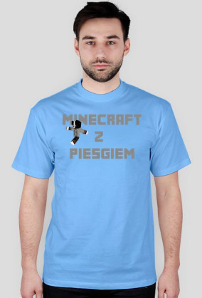 Koszulka Minecraft z Piesgiem