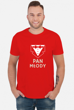 Pan młody koszulka męska wieczór kawalerski
