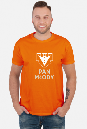 Pan młody koszulka męska wieczór kawalerski
