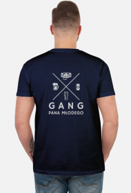 Gang pana młodego koszulka męska wieczór kawalerski