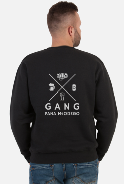 Gang pana młodego bluza męska wieczór kawalerski