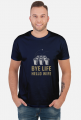 Bye life hello wife koszulka męska wieczór kawalerski