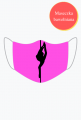Pole dance maseczka