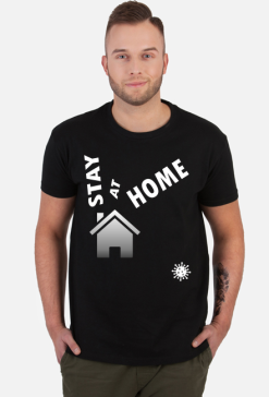 Koszulka StayHome black