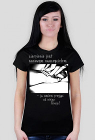 cierpienie moim nauczycielem