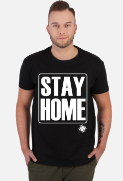 Tshirt StayHome dark