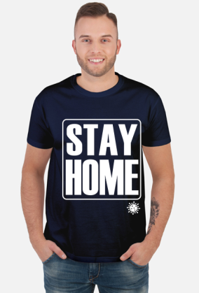 Tshirt StayHome dark