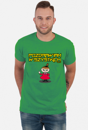 DAMSKA Pozdrawiam rozmiar do 5XL