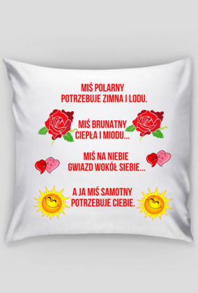 PODUSZKA ,,MIŚ,,