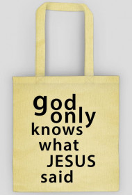 Bag god knows
