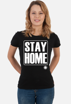 Koszulka StayHome black