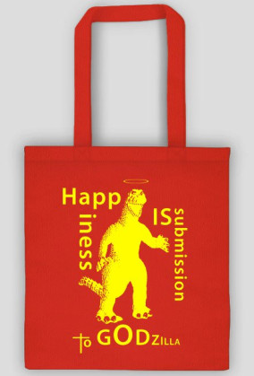 Bag Godzilla (yellow)