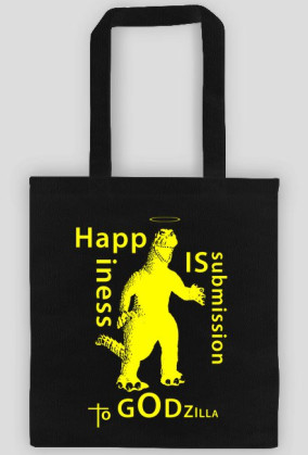 Bag Godzilla (yellow)