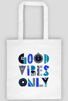 Torba- Good vibes only- light colors - Góry, mountains