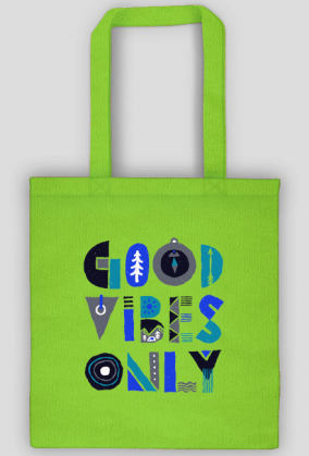 Torba- Good vibes only- light colors - Góry, mountains