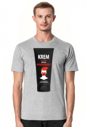 Koszulka KREM NA WOJNĘ ŻEBY NIE #PIEKŁOKOBIET