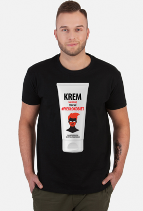 Koszulka KREM NA WOJNĘ ŻEBY NIE #PIEKŁOKOBIET