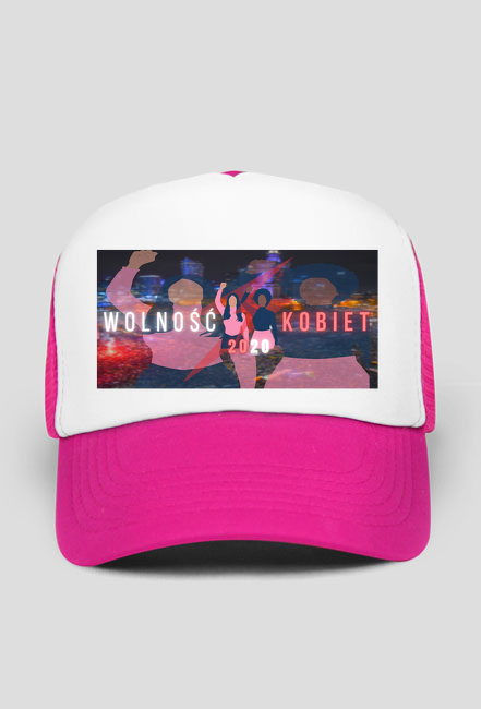 Stylowa, różowa czapka - WK2020