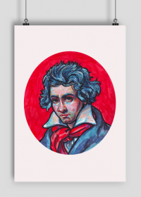 Ludwig van Beethoven - Print A1