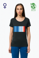 Koszulka ekologiczna "Warming stripes"