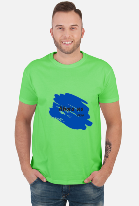 T-Shirt Ahora no przód  for men