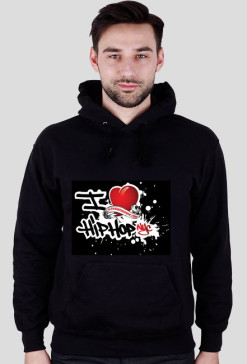 bluza męska czarna