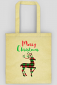 Merry Christmas - świąteczna torba z reniferem