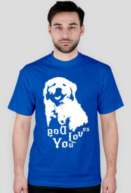 T-shirt Dogs Loves You for man