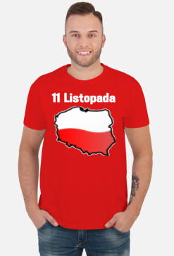 KOSZULKA MĘSKA ,,11LISTOPADA,,