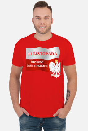 KOSZULKA MĘSKA ,,11LISTOPADA,,
