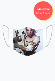 Maseczka z Ciri Wiedźmin