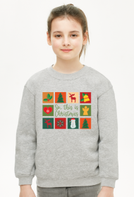 So this is Christmas - świąteczna bluza dziecięca