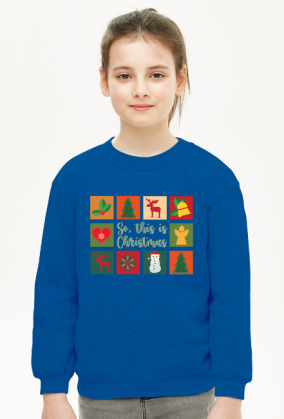 So this is Christmas - świąteczna bluza dziecięca