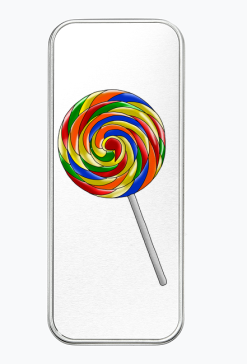 Piórnik lollipop