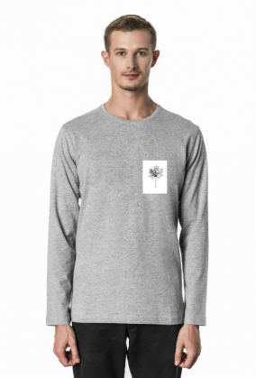 Męska Koszulka z Długim Rękawem