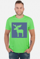 Renifer - świąteczna koszulka z reniferem