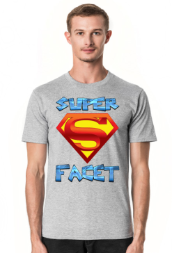 KOSZULKA MĘSKA ,,SUPER FACET,,