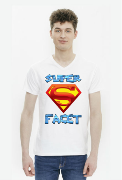KOSZULKA MĘSKA ,,SUPER FACET,,