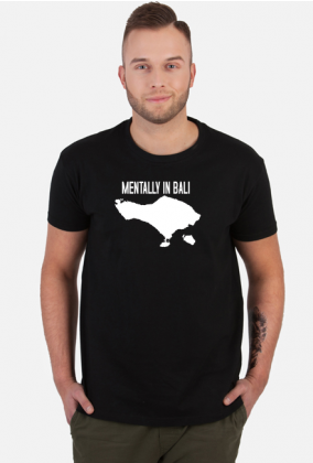 Mentally in Bali V2 (koszulka męska) jg