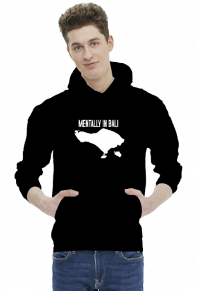 Mentally in Bali V2 (bluza męska kaptur) jg