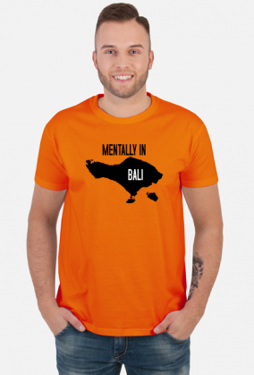 Mentally in Bali V3 (koszulka męska) cg